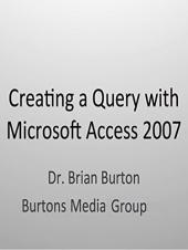 Ver Pelicula Creando una consulta con Microsoft Access 2007 Online