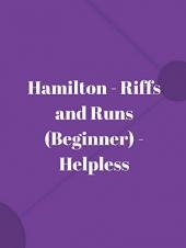 Ver Pelicula Hamilton - Riffs and Runs (Principiante) - Impotente Online