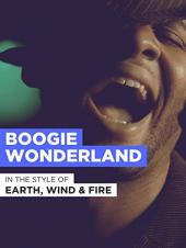 Ver Pelicula Boogie Wonderland en el estilo de & quot; Earth, Wind & amp; Fuego & quot; Online