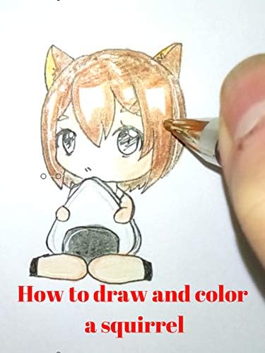 Pelicula Cómo dibujar y colorear una ardilla. Online