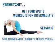 Foto de Videos de ejercicios de estiramiento y flexibilidad | Entrenamiento de estiramiento medio dividido para intermedio