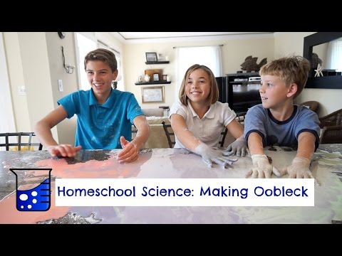 How to Make Oobleck | Homeschool Science| Flippin' Katie