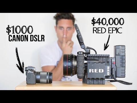 $1000 Camera VS  $40,000 Camera | Explained