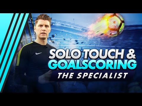Solo Touch & Finish Goalscoring Drills | The Specialist