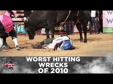 Worst Bull Riding Wrecks of 2010 (PBR)