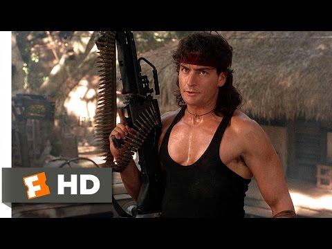 Hot Shots! Part Deux (4/5) Movie CLIP - Bloodiest Movie Ever (1993) HD