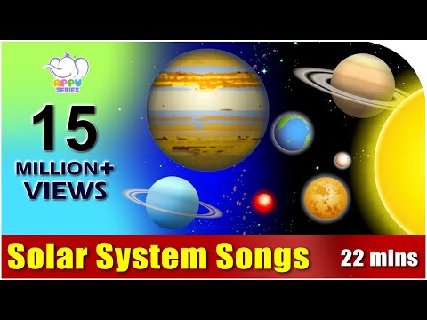 Songs on the Solar System in Ultra HD (4K)