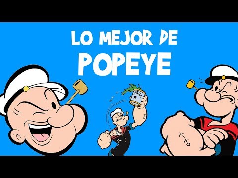 LO MEJOR de POPEYE EL MARINO: Español Latino | Olivia, Blutus (Brutus): Dibujos Animados Caricaturas