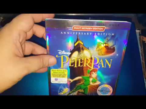 PETER PAN SIGNATURE COLLECTION BLU-RAY UNBOXING