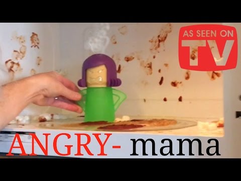 Angry Mama Microwave Cleaner - As Seen On TV