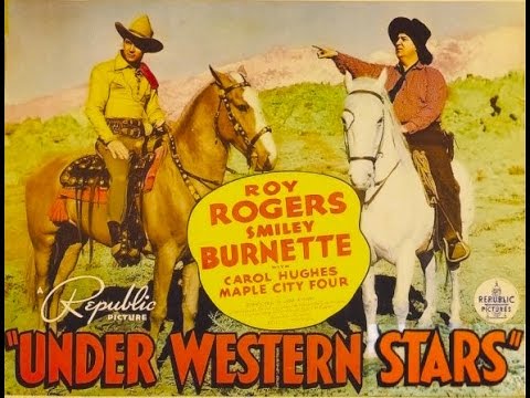 Under Western Stars Full Length Western Movie starring Roy Rogers UNCUT VERSION