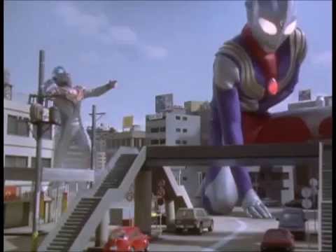 Good vs Evil! Ultraman Tiga vs Evil Tiga