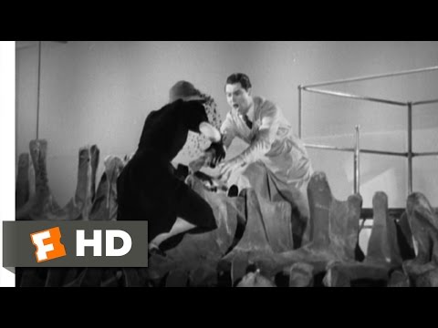 Bringing Up Baby (9/9) Movie CLIP - The Dinosaur Falls (1938) HD