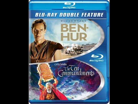 Blu-Ray Unboxing: Ben-Hur/The Ten Commandments Double Feature