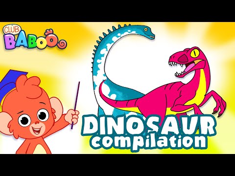 Learn Dinosaurs for Kids | Scary Dinosaur movie Compilation | Tyrannosaurus Velociraptor