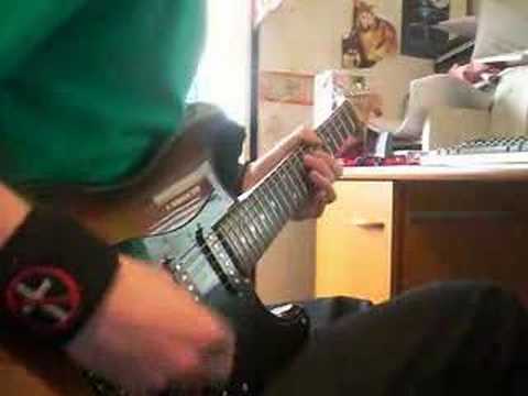 Slipknot - Disasterpiece on guitar.
