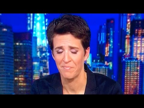 Rachel Maddow Cries Over FBI Investigating Hillary Again - Live on MSNBC