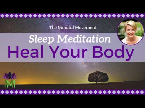 Heal Your Body While You Sleep--A Guided Meditation with Delta Waves