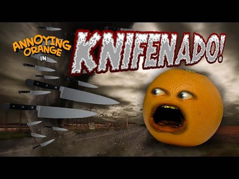 Annoying Orange - Knifenado! (Sharknado Parody)