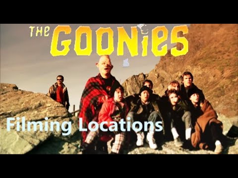 The Goonies 1985 ( FILMING LOCATION then and now)  Steven Spielberg