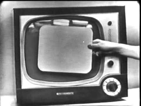 Vintage old 1950's Westinghouse 17" Lynwood Television TV Commercial 1950