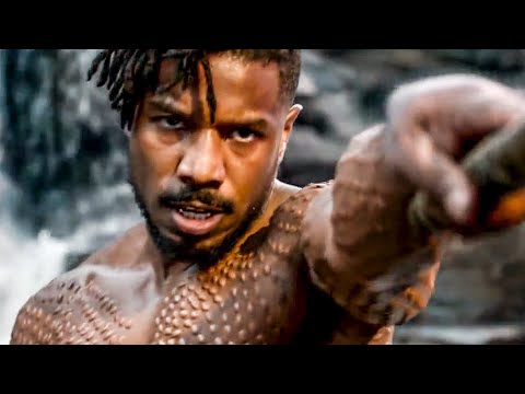 BLACK PANTHER All Trailer + Movie Clips (2018)