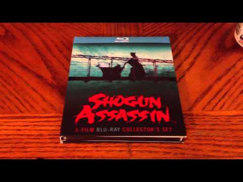 Shogun Assassin Bluray Set Overview