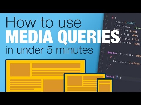 Tutorial: Learn how to use CSS Media Queries in less than 5 minutes