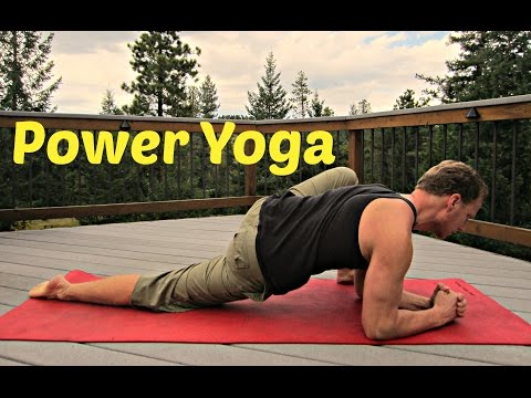 8 min Power Yoga for Flexibility & Strength Workout #poweryoga