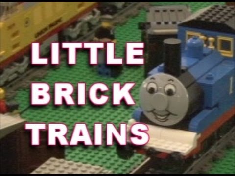 Lego Train Playsets In Action!  Fun Sing-Along Train Song | Lots & Lots of Trains