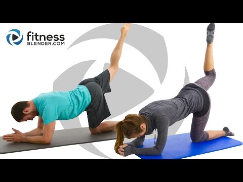 Pilates Abs, Butt and Thigh Workout - Intense Pilates Workout for Lower Body & Core