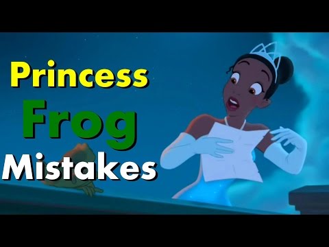 DISNEY'S THE PRINCESS AND THE FROG MOVIE MISTAKES You Missed