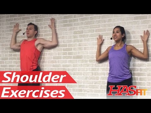 20 Min Shoulder Stretching & Strengthening for Pain Relief - Shoulder Pain Exercises Stretches