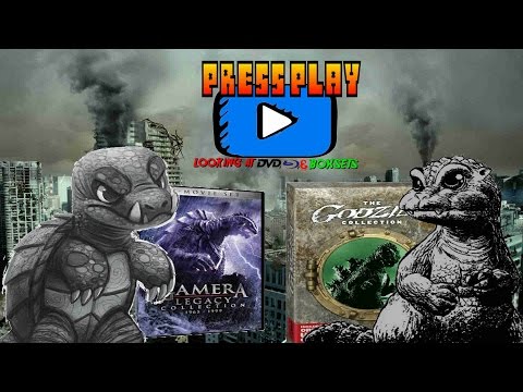 PRESS PLAY: The Godzilla Collection (Vol 1 and 2) and Gamera Legacy Collection