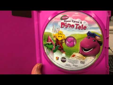 Kiana's Once Upon A Dino Tale DVD&Barney Plush!