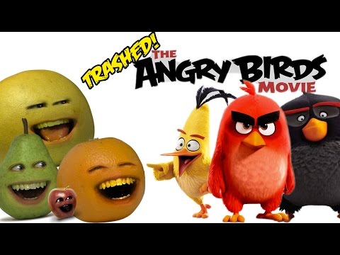 Annoying Orange - THE ANGRY BIRDS MOVIE: TRAILER Trashed!!