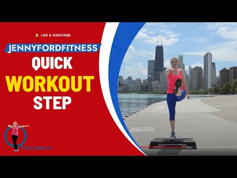 4 of 50 Chicago STEP ACROSS AMERICA (Quick Version) Jenny Ford Aerobic Cardio