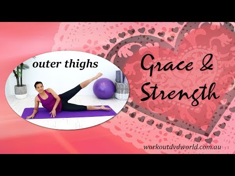 Outer Thigh Workout - BARLATES BODY BLITZ Grace and Strength Outer Thighs