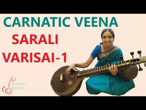 Carnatic Veena : Sarali Varisai-1