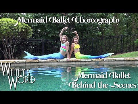 Mermaid Ballet Choreography | Mermaid Ballet Behind the Scenes