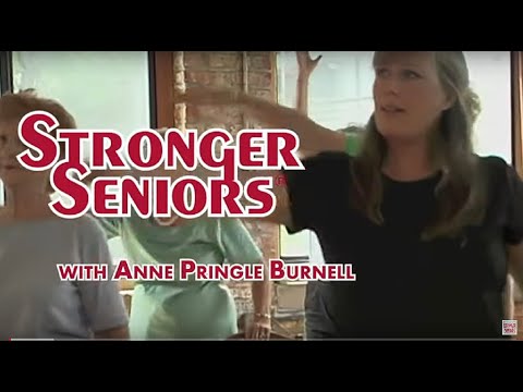 Stronger Seniors Core Fitness Workout  Chair Exercise Video, Elderly Exercise