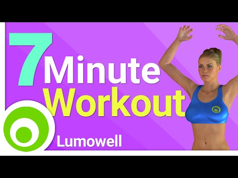 7 Minute Workout: Fat Burning Exercises to Lose Weight Fast - Scientific Full Body Toning