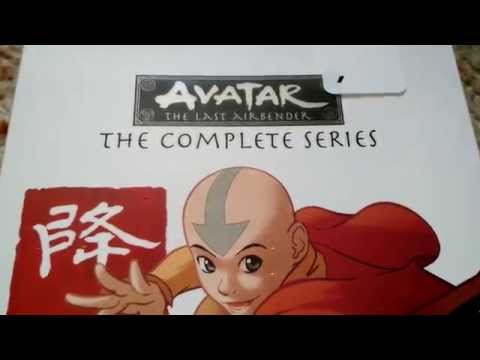 Avatar the Last Airbender The Complete Series - DVD Collection Unboxing!!!!