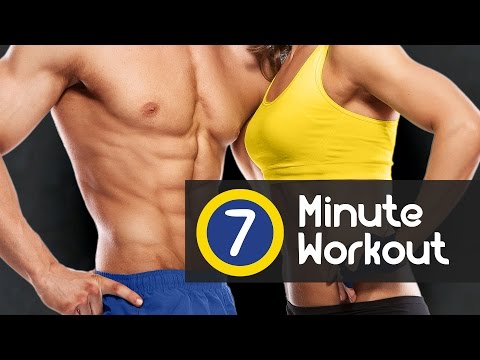 7 Minute Workout, a daily training to lose weight fast burn fat and tone your full body