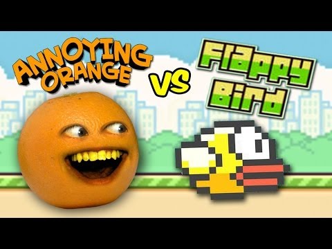 Annoying Orange Vs. Flappy Bird (SPOOF)
