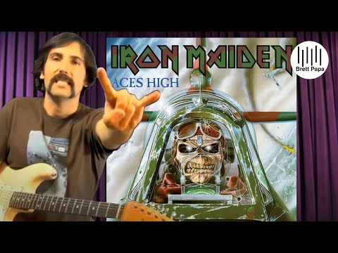 How To Play - Iron Maiden - Aces High - Guitar Lesson