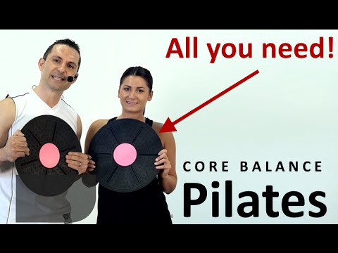 PILATES CORE WORKOUT w/ Balance Board [30 Mins]
