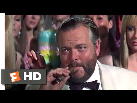 Casino Royale (1967) - Le Chiffre Loses to Evelyn Scene (5/10) | Movieclips