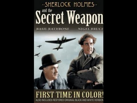 Sherlock Holmes And The Secret Weapon 1943 in Colour English Subtitles Basil Rathbone Nigel Bruce