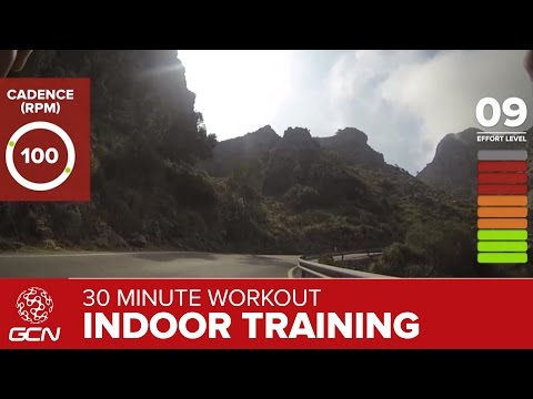30 Minute Workout - Indoor Cycling Hill Climb Training